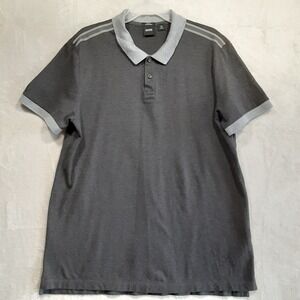 Hugo Boss Slim Fit Mens Polo Shirt Sz.XXL/Dark Gray Heather